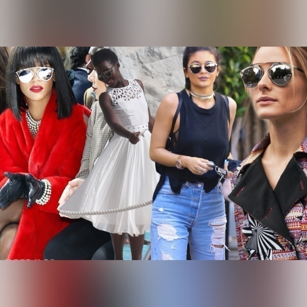 AUTHENTIC Dior so real sunglasses worn by many celebrities